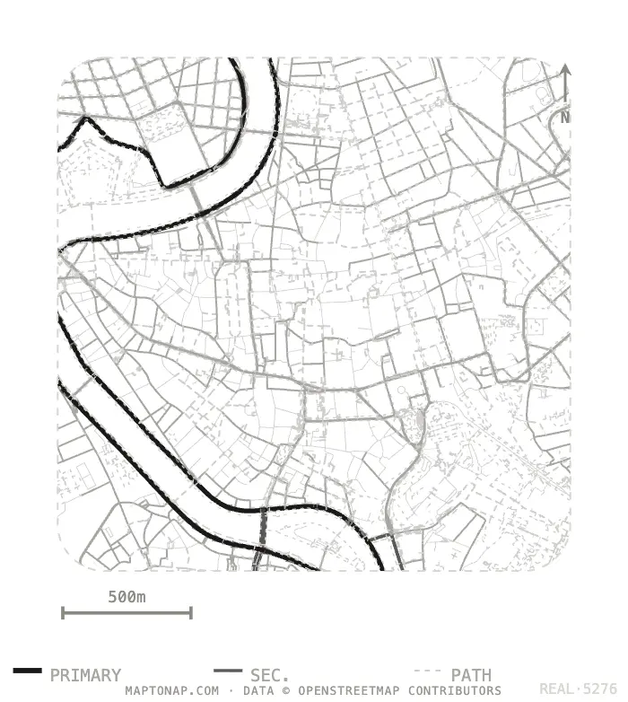 Rome Figure Ground Plan (Pianta del Nolli) | MapToNap