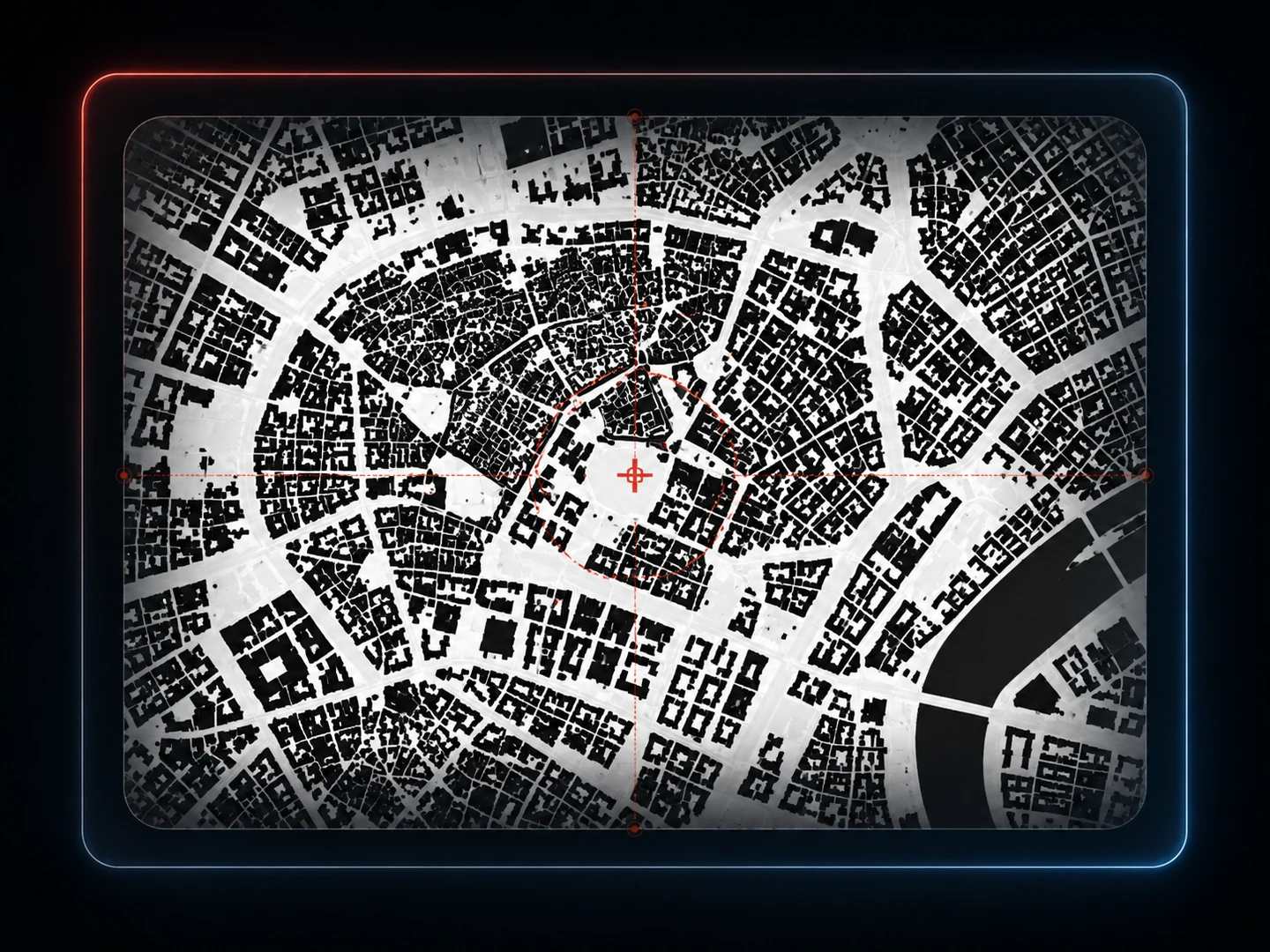 Functional zoning of the urban fabric